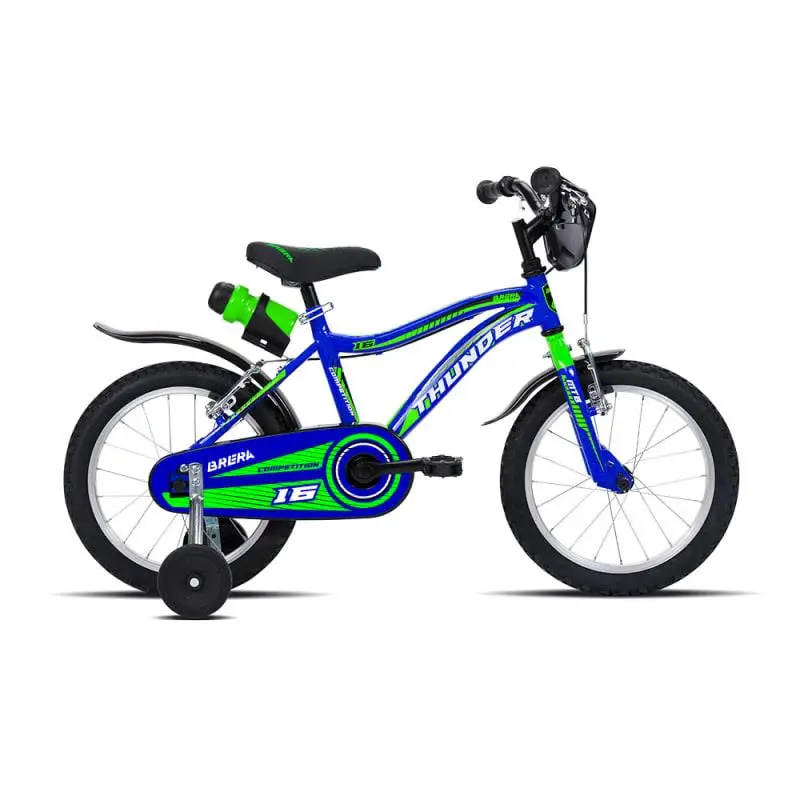Bebé bebé 2-5 años 16 '' niños Accio Thunder 1V Azul/Verde - image