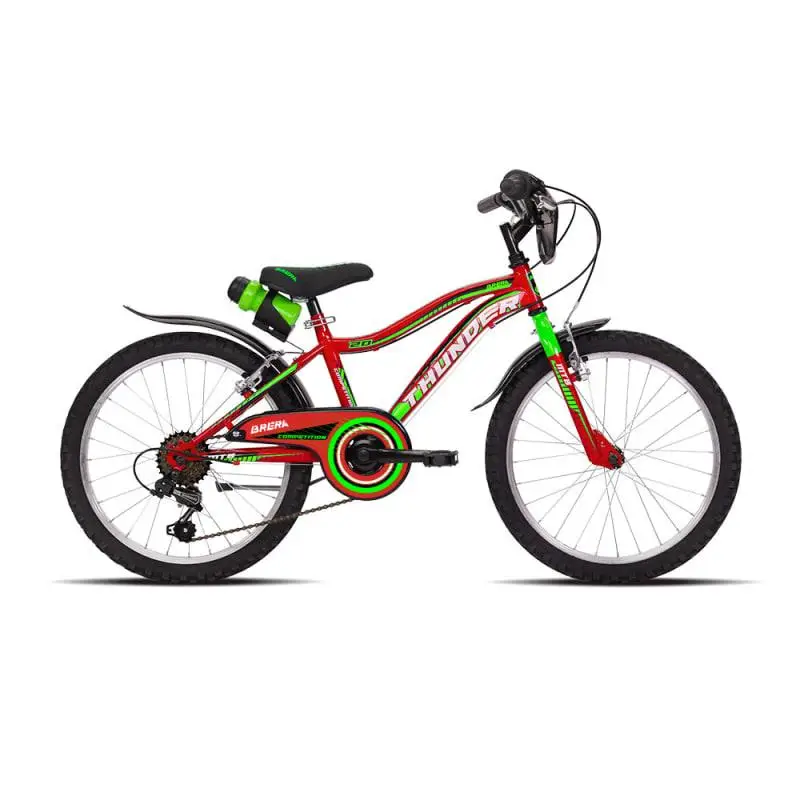 Bebé bebé 6-7 años 20 '' niños Accio Thunder 6V Negro/Rojo - image