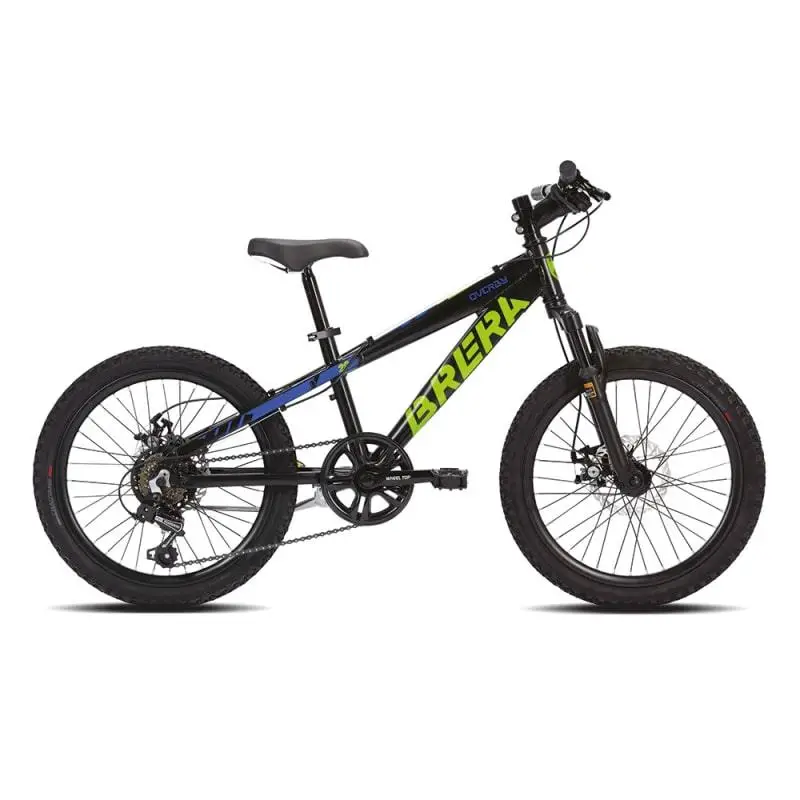 MTB Baby Baby 6-8 Jahre 20 '' Overby 6V Schwarz/Grün - image