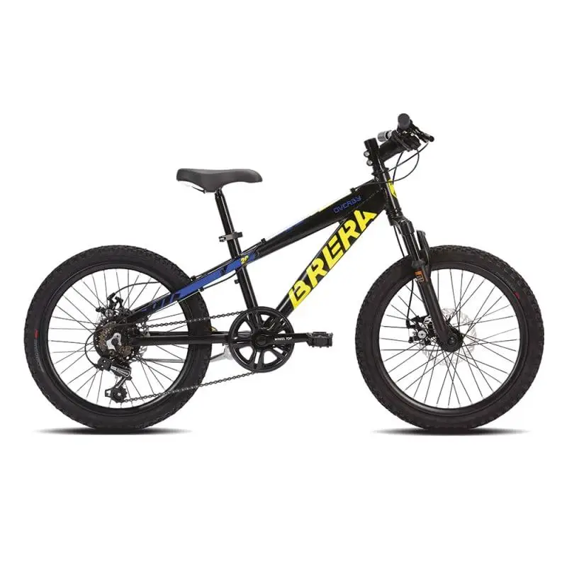 MTB Baby Baby 6-8 Jahre 20 '' Overby 6V Schwarz/Gelb - image