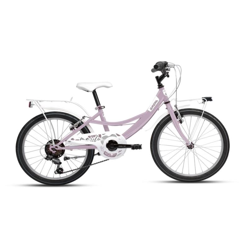 Bicicleta Menina 6-7 Anos 20'' Kids Aço Marilù 6v Lilás