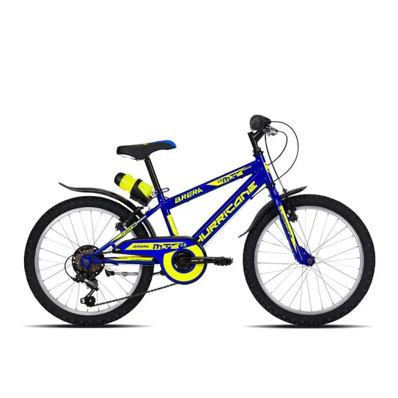 Bicicleta Niño 6-7 Años 20'' Kids Acero Hurricane 6v Azul - image