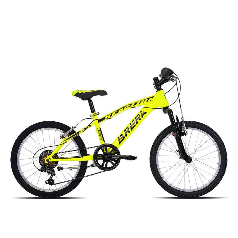 Bicicleta MTB Niño 6-7 Años 20'' Kids Acero Reaction 6v Amarillo