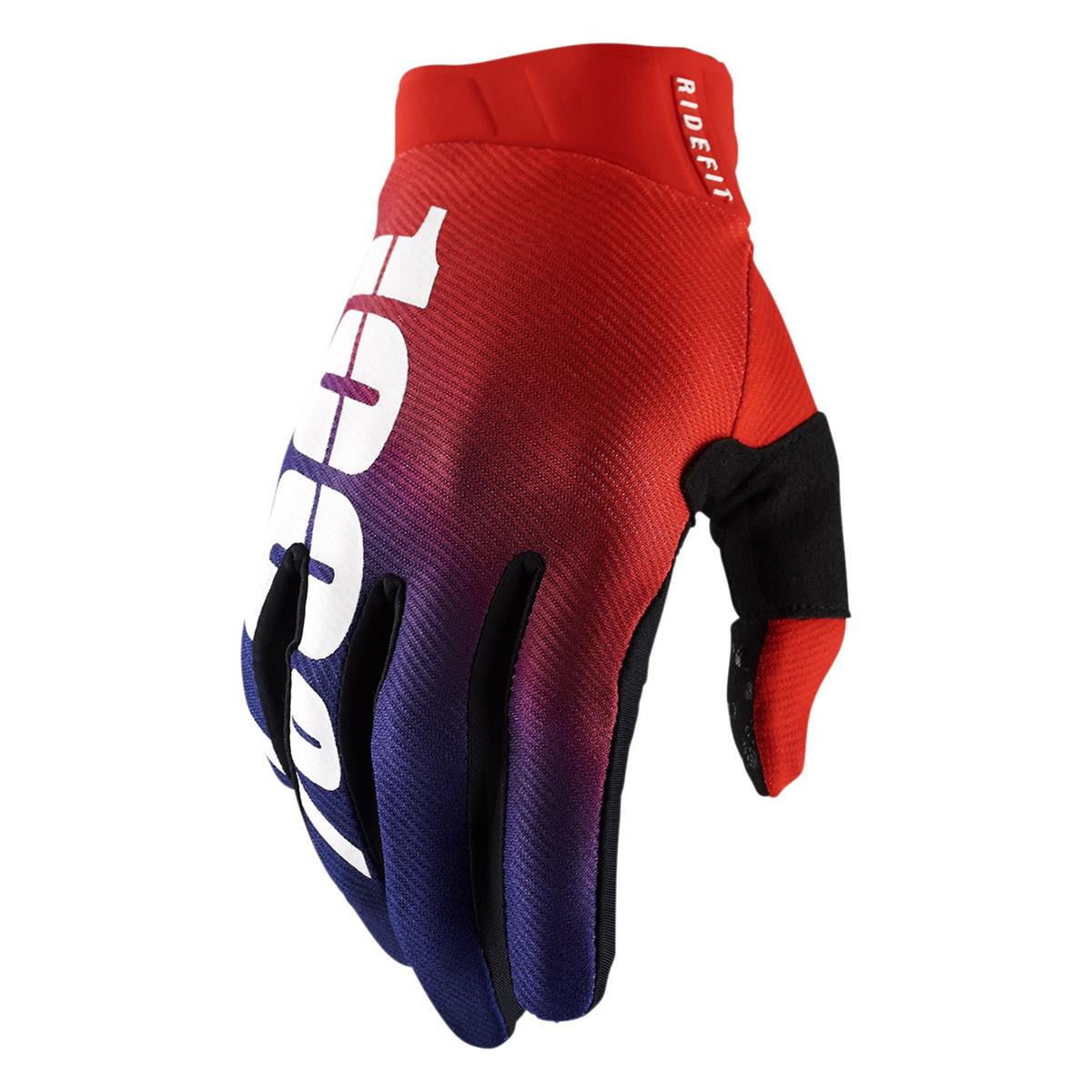 Ridefit Korp Gloves Red/Blue Size L