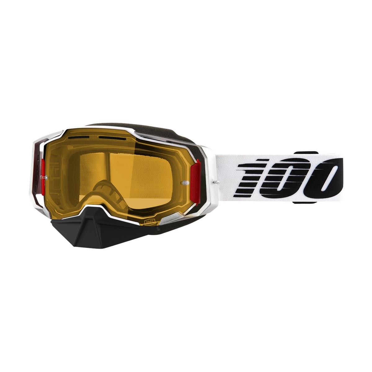 Maschera motocross armega - lente trasparente