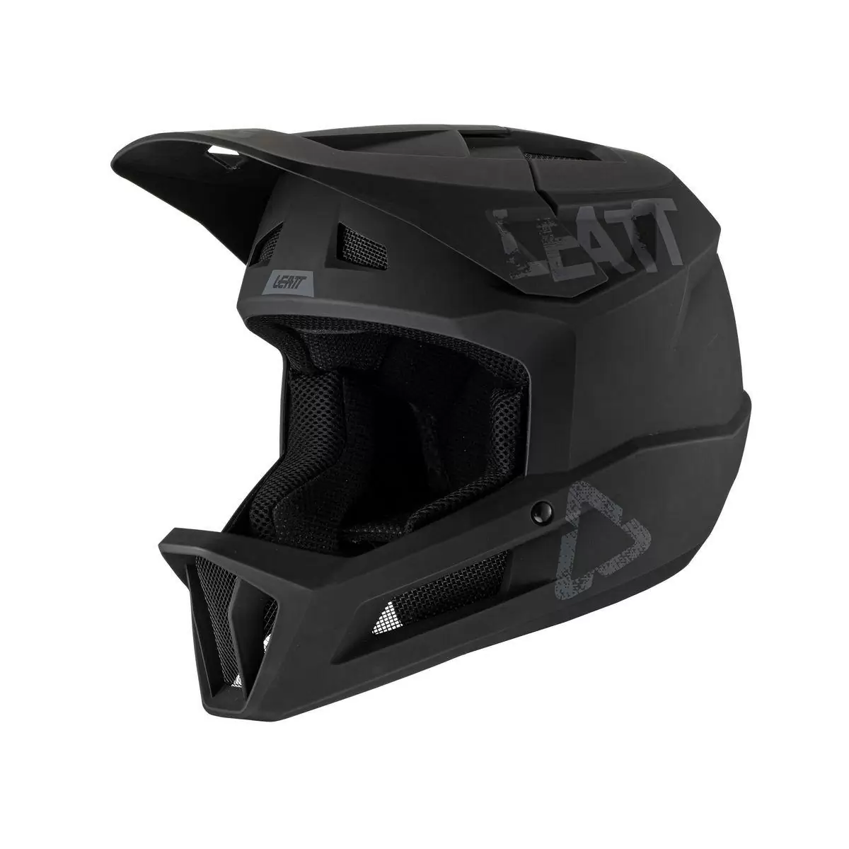 Full Face Kids MTB Helmet 1.0 DH Black Size XXS (51-52cm) - image