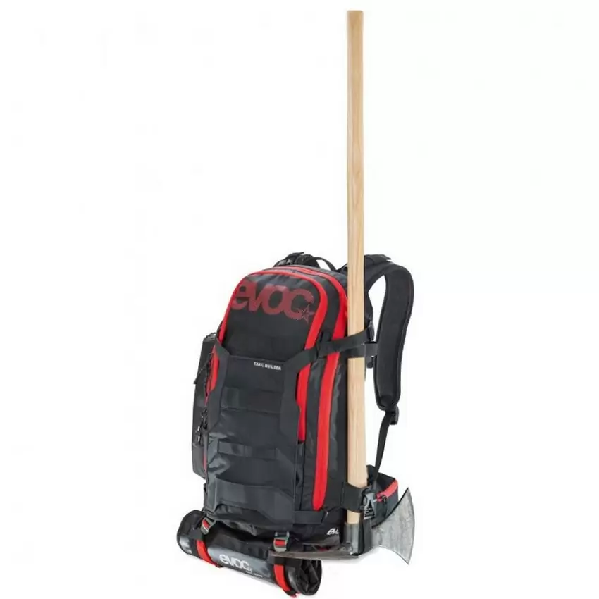 Trail Builder Backpack 30 Liters Black/Red #2