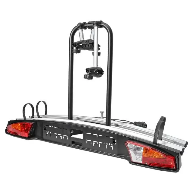 Merak S tow bar bike carrier for two bikes - image