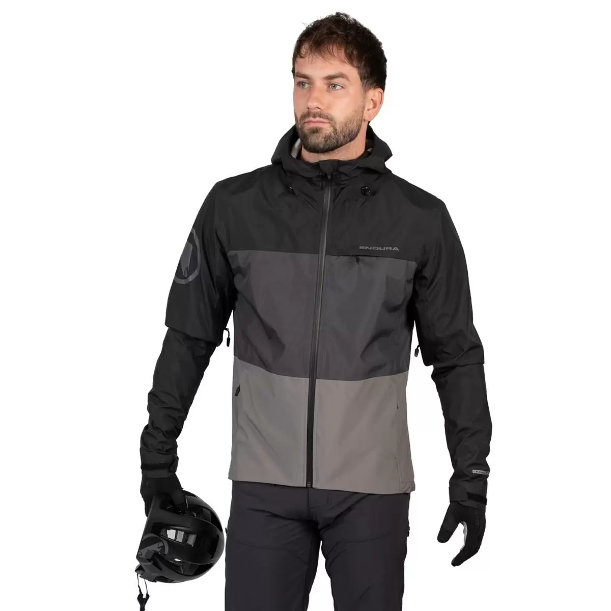 SingleTrack Jacket II Waterproof MTB Jacket Black Size S - image