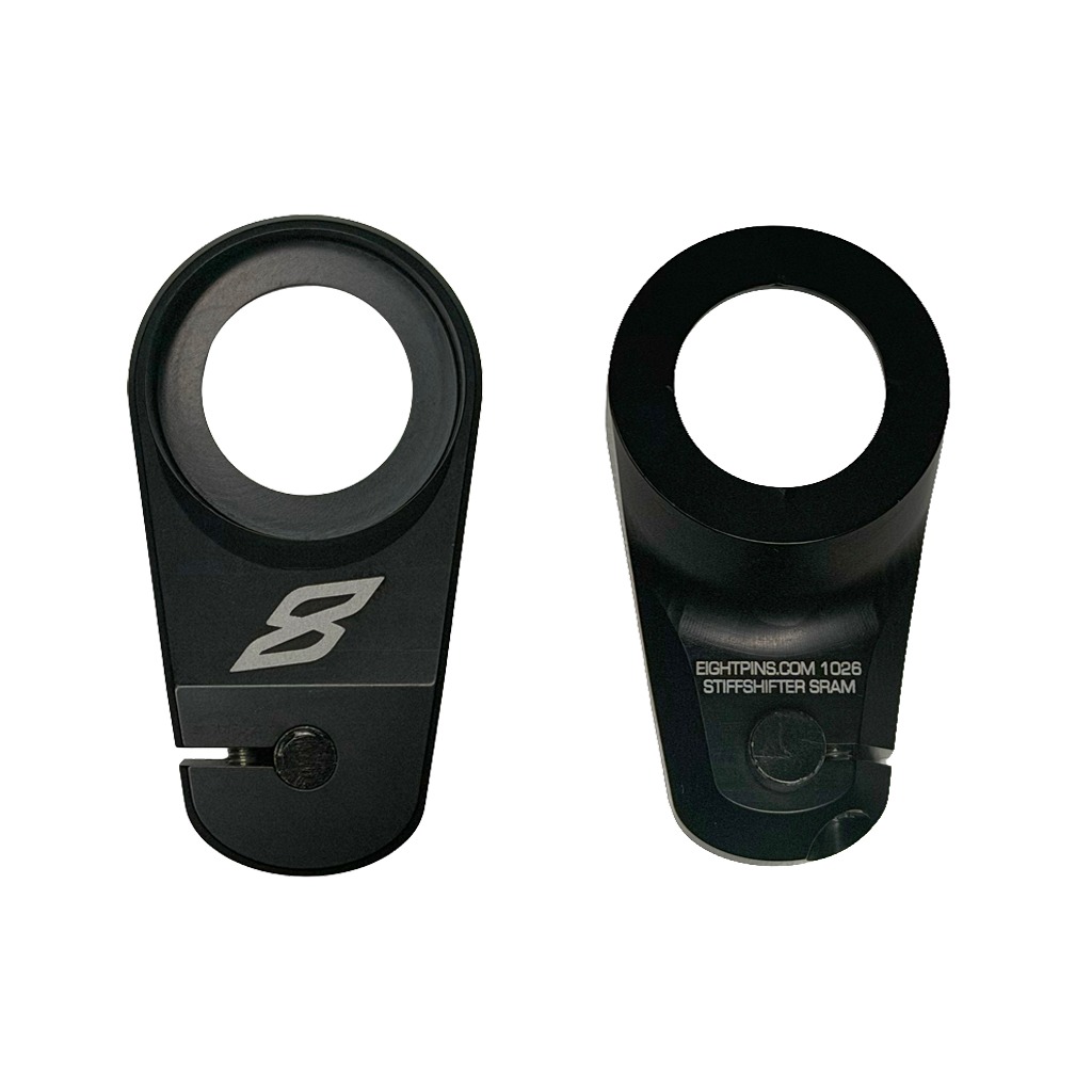 Reforço do Suporte do Câmbio Stiffshifter Compatível com Sram Eagle / Sram Eagle AXS Preto