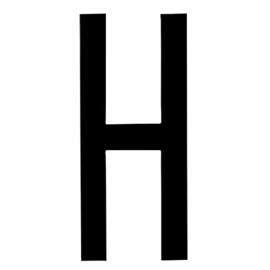 Letra Adesiva para Chapa Repetidora H - image