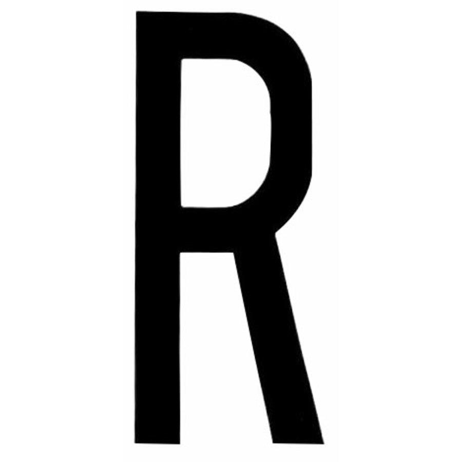 Lettera Adesivia Per Targa Ripetitrice R