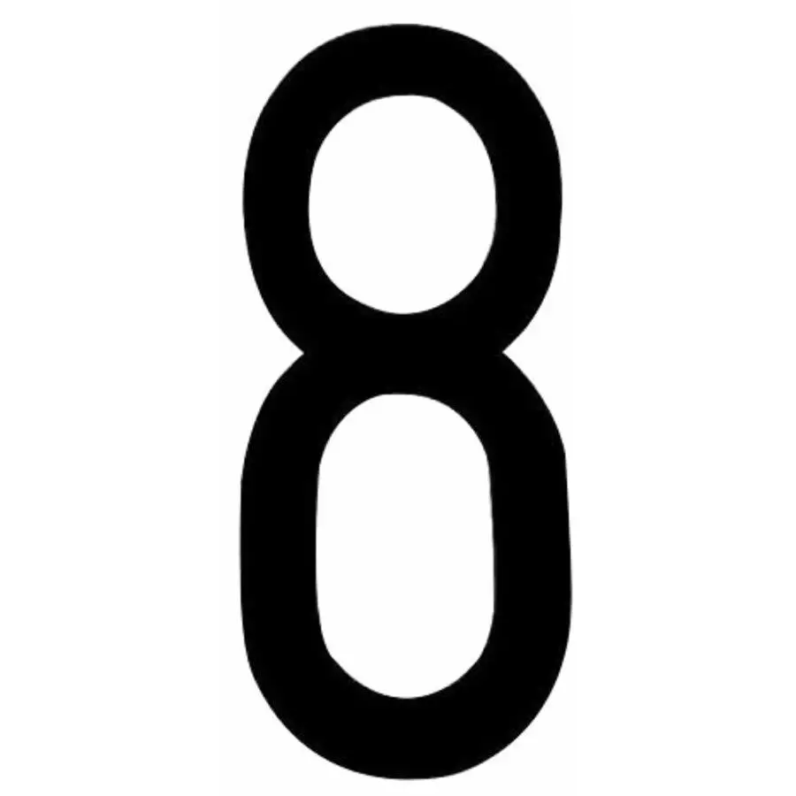 Número Adesivo Para Matrícula Repetidora 8 - image