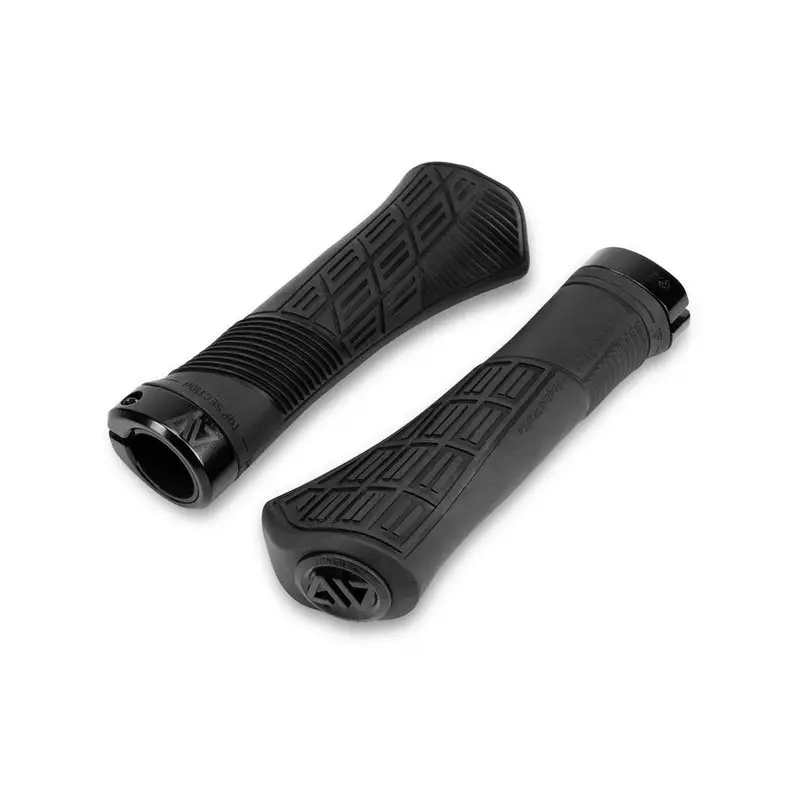 Coppia Manopole HYBRID PERFORM Nero Large 142mm #1
