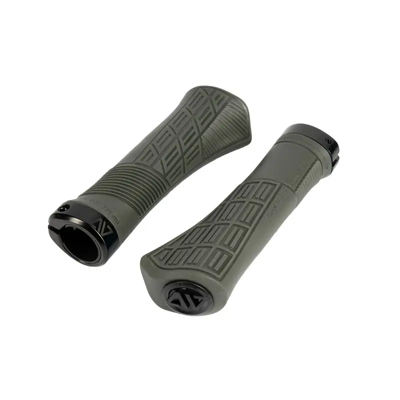 Coppia Manopole MTB Hybrid Perform Large 142mm Verde #1