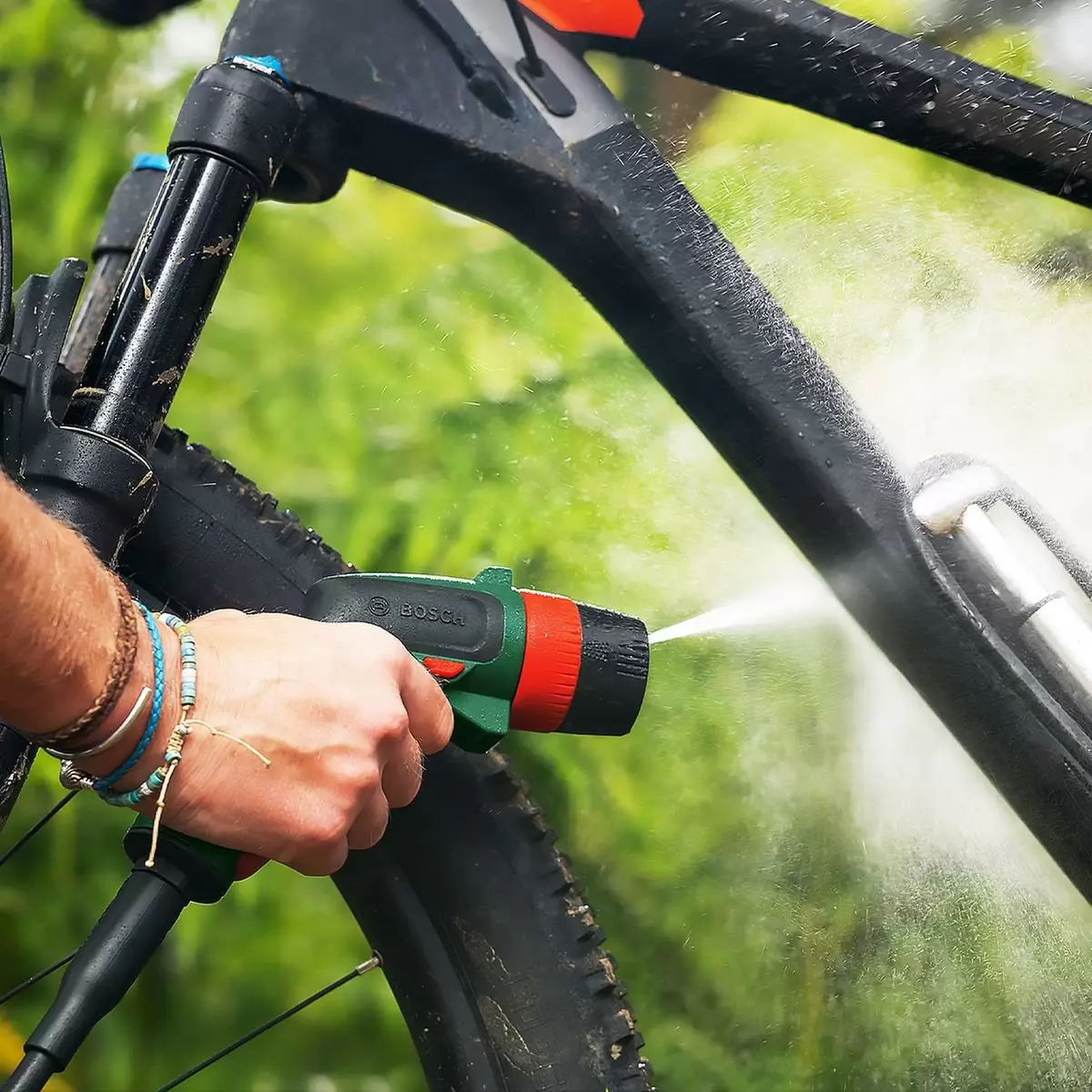 Kit 5 Raccordi A Sgancio Rapido Per Idropulitrice Bosch AQT - Maschio Con O-Ring