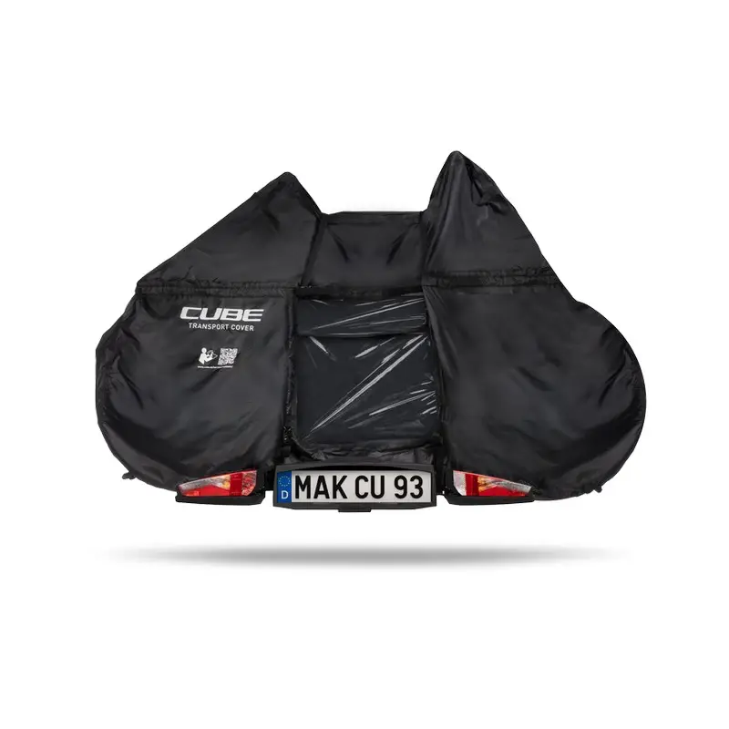 Telo Copribici Transport Cover For Car Bike Rack 2 Bikes - image