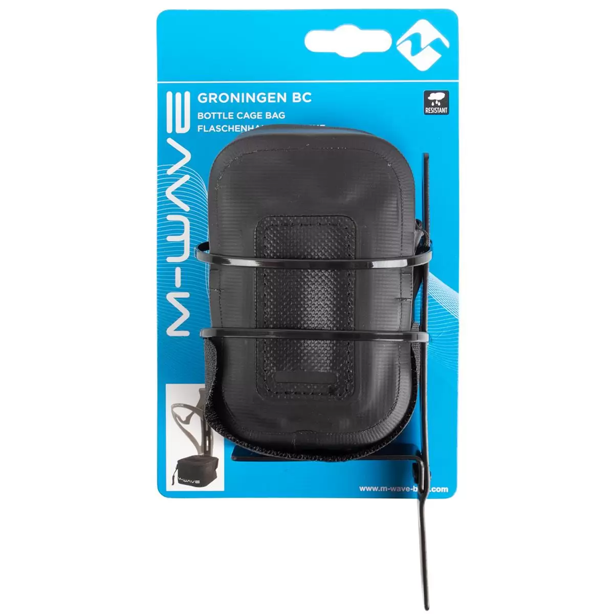 Waterproof Saddle Bag With Universal Bottle Holder Support #3