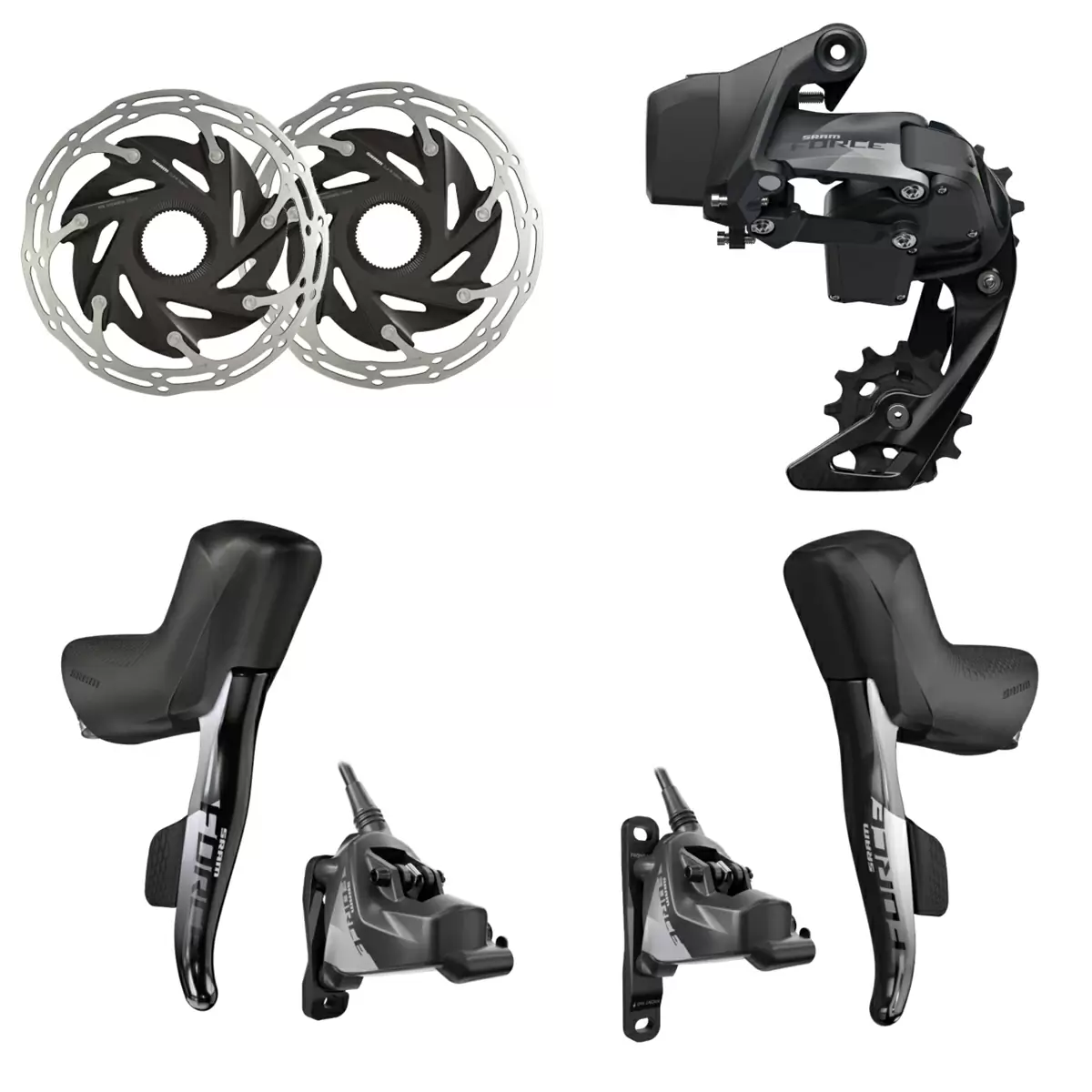 Force eTap AXS HRD 1x12v Center Lock Flat Mount upgrade kit SRAM Grou