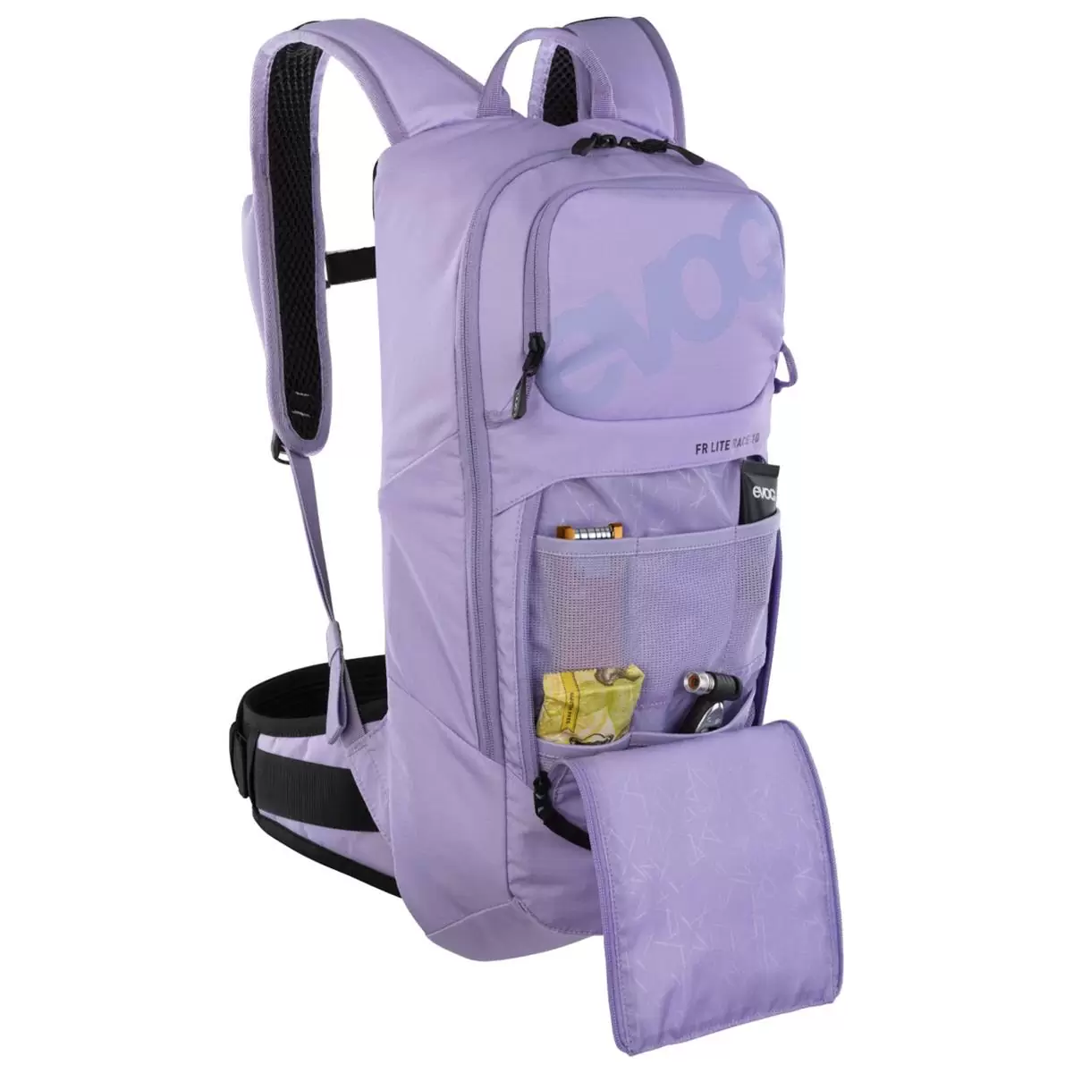 FR LITE RACE 10 Backpack With Back Protector 10L Purple Size S #2