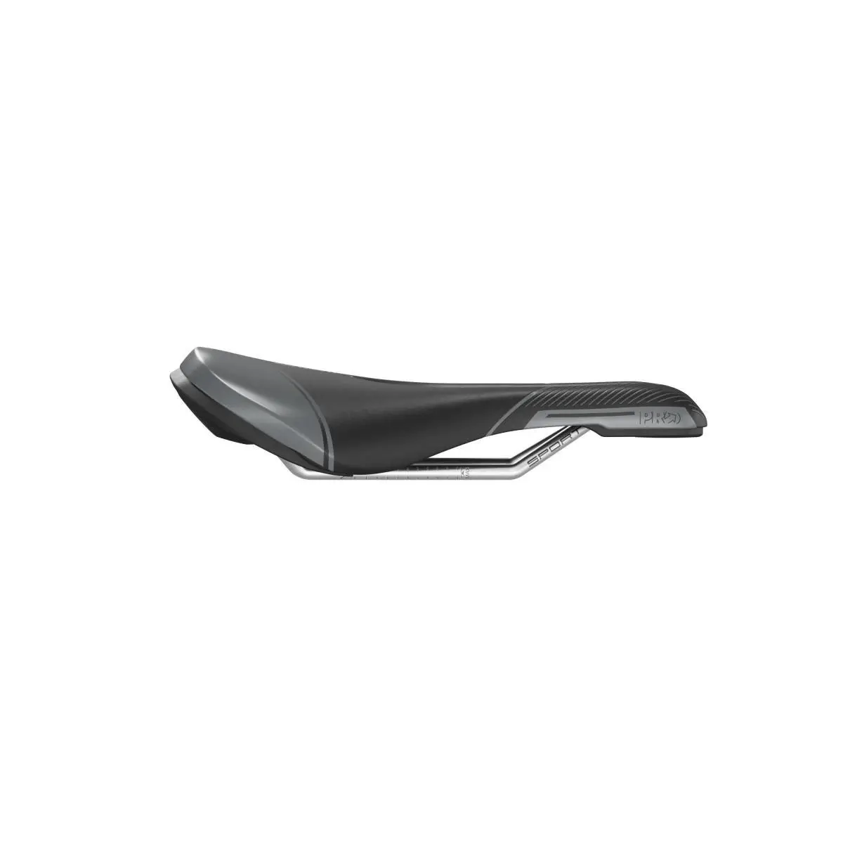 Sella Sirin Sport Nero 142mm Anatomic Fit Stainless #2
