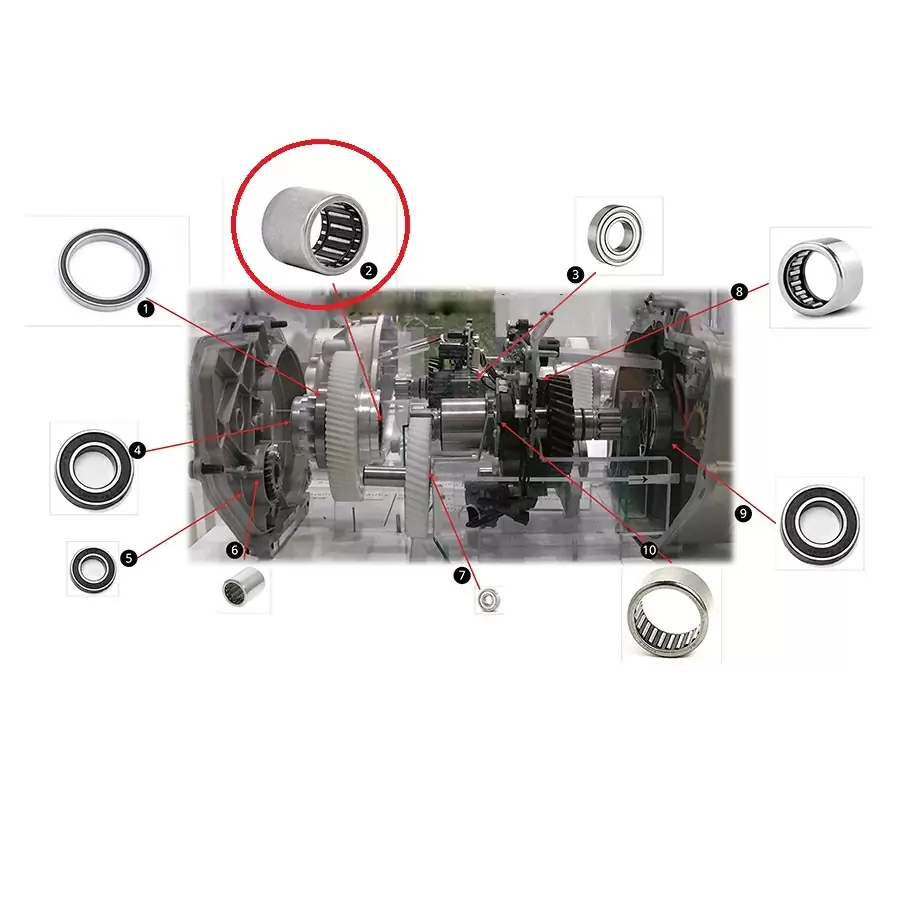 Rollenkupplungslager 35x42x30 kompatibel mit Bosch Gen2 Motor #2