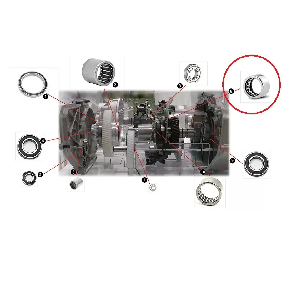Lower force sensor bearing 14x20x16 compatible with Bosch Gen2 drive unit #2