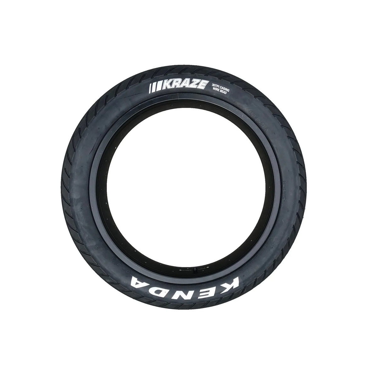 Fat Bike Kraze Tire 20 x 4.0'' 1/4 30TPI Rigid Black