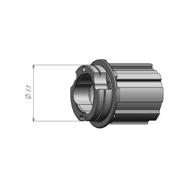 Freehub R0-201 Shimano HG 10/11s diameter 33mm