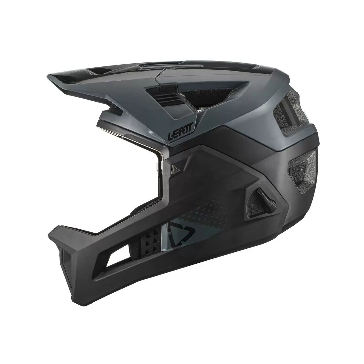 Full-Face Helmet MTB 4.0 Enduro Removable Chinguard Black/Grey Size S (51-55cm) #1
