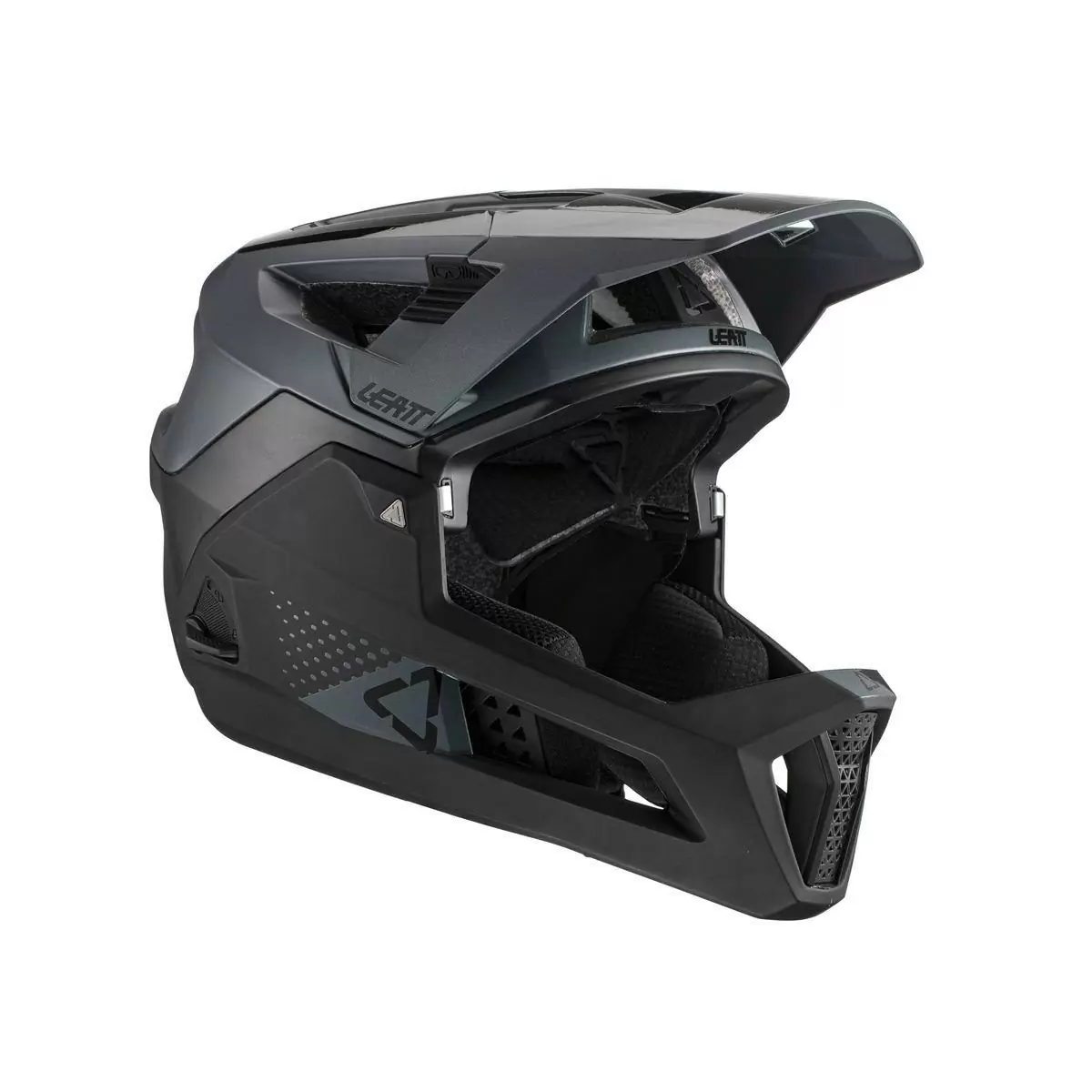 Full-Face Helmet MTB 4.0 Enduro Removable Chinguard Black/Grey Size S (51-55cm) #3