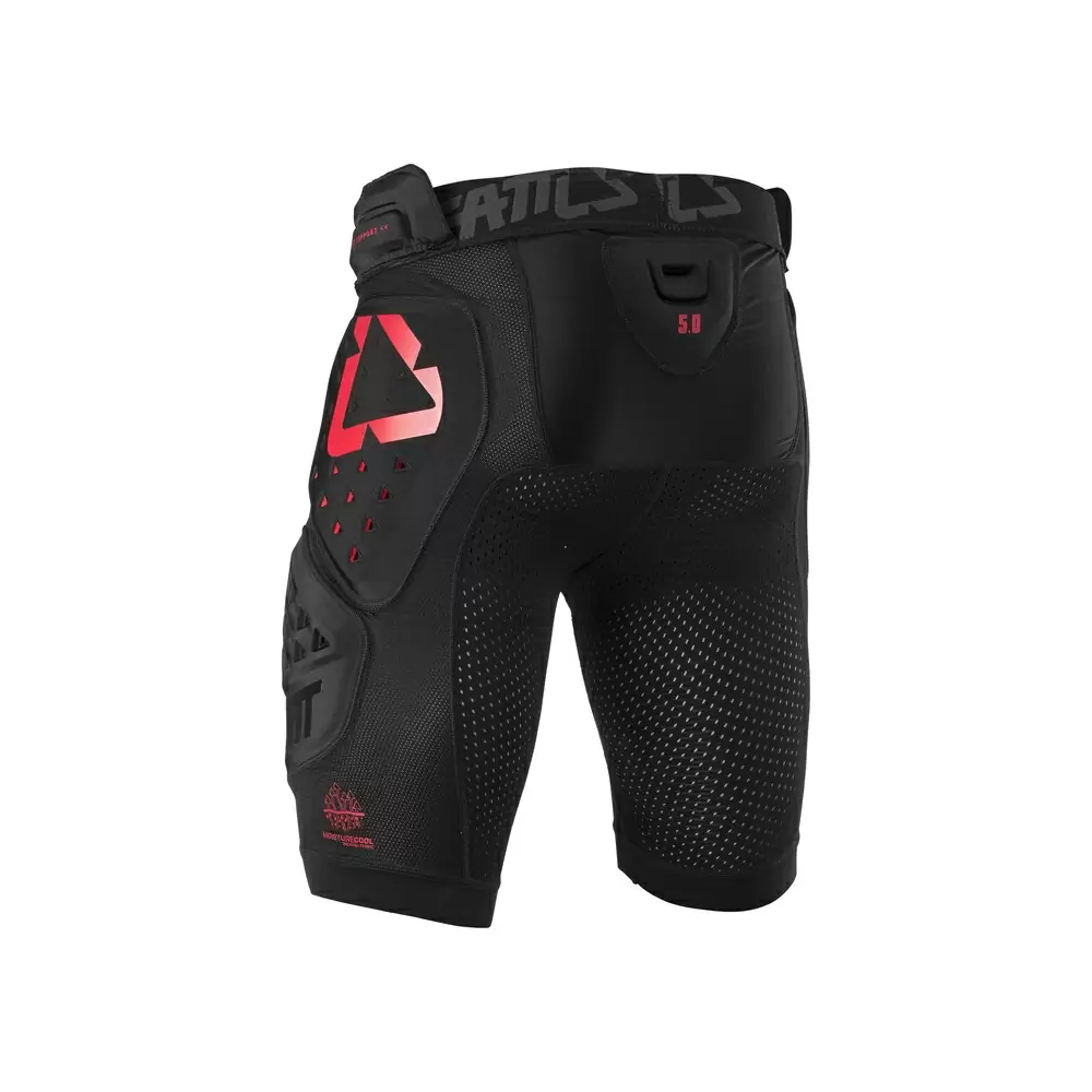 Shorts de proteção Impact 3DF 5.0 com protetores laterais preto tamanho S #2