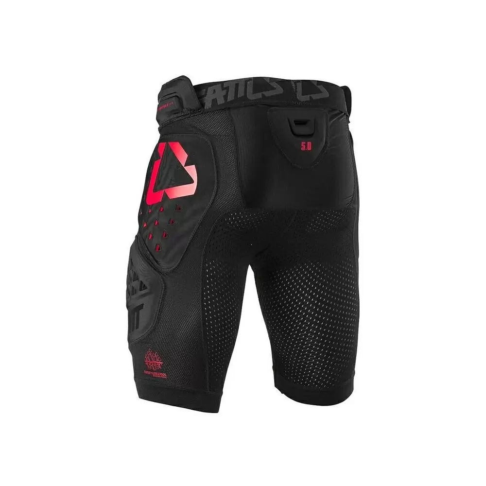Shorts de proteção Impact 3DF 5.0 com protetores laterais preto tamanho S #5