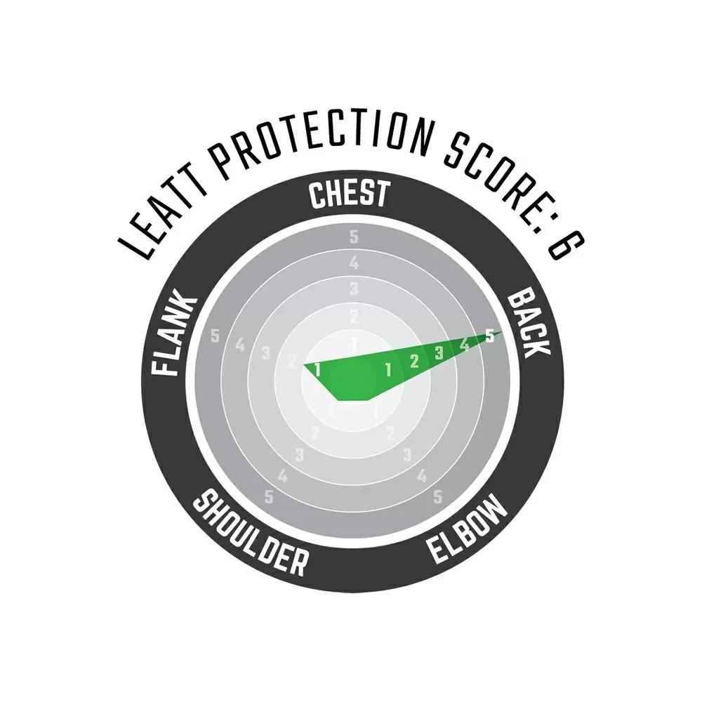 Gilet protettivo Back Protector 3DF nero taglia L/XL per altezze 172-184cm #2