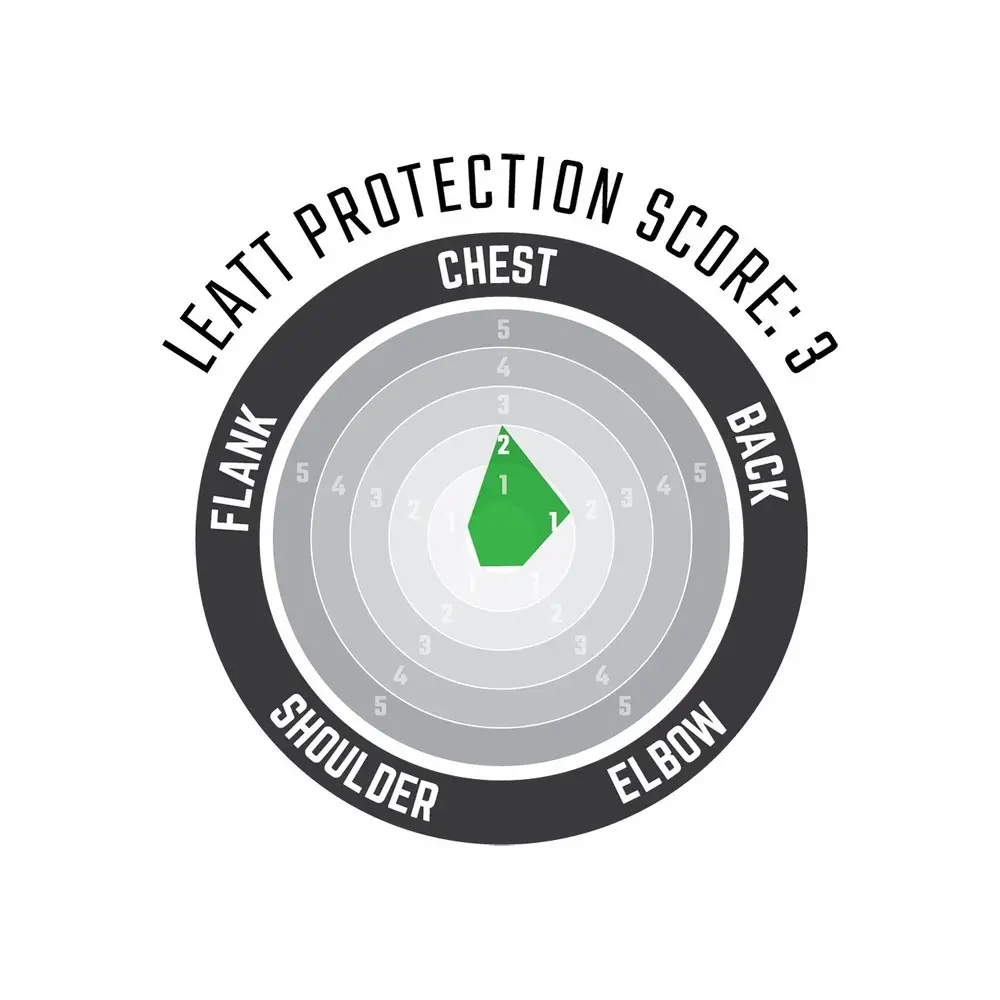 Protezione Torace MTB 2.5 Mini Black/Red Taglia Unica (110-134cm) #1