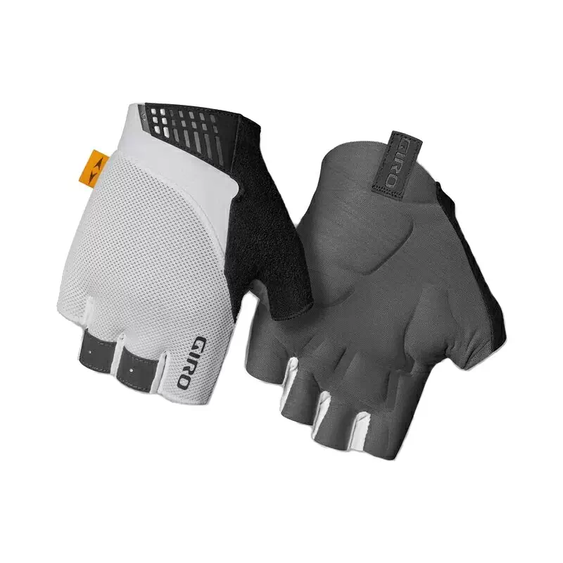 Short-Finger Road Gloves Supernatural White Size M - image