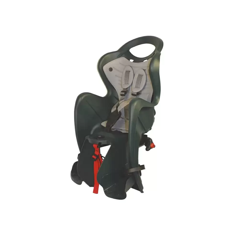 Assento traseiro para bebê Mr FOX montagem em rack (grampo) 120-185 mm verde - image