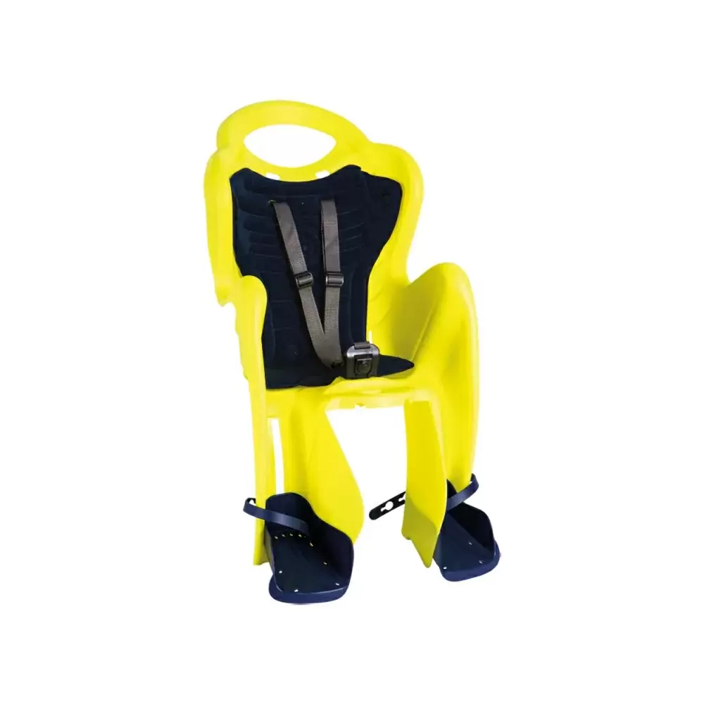 Rear Baby Seat Mr FOX Rack Mount (Clamp) 120-185mm Yellow - image