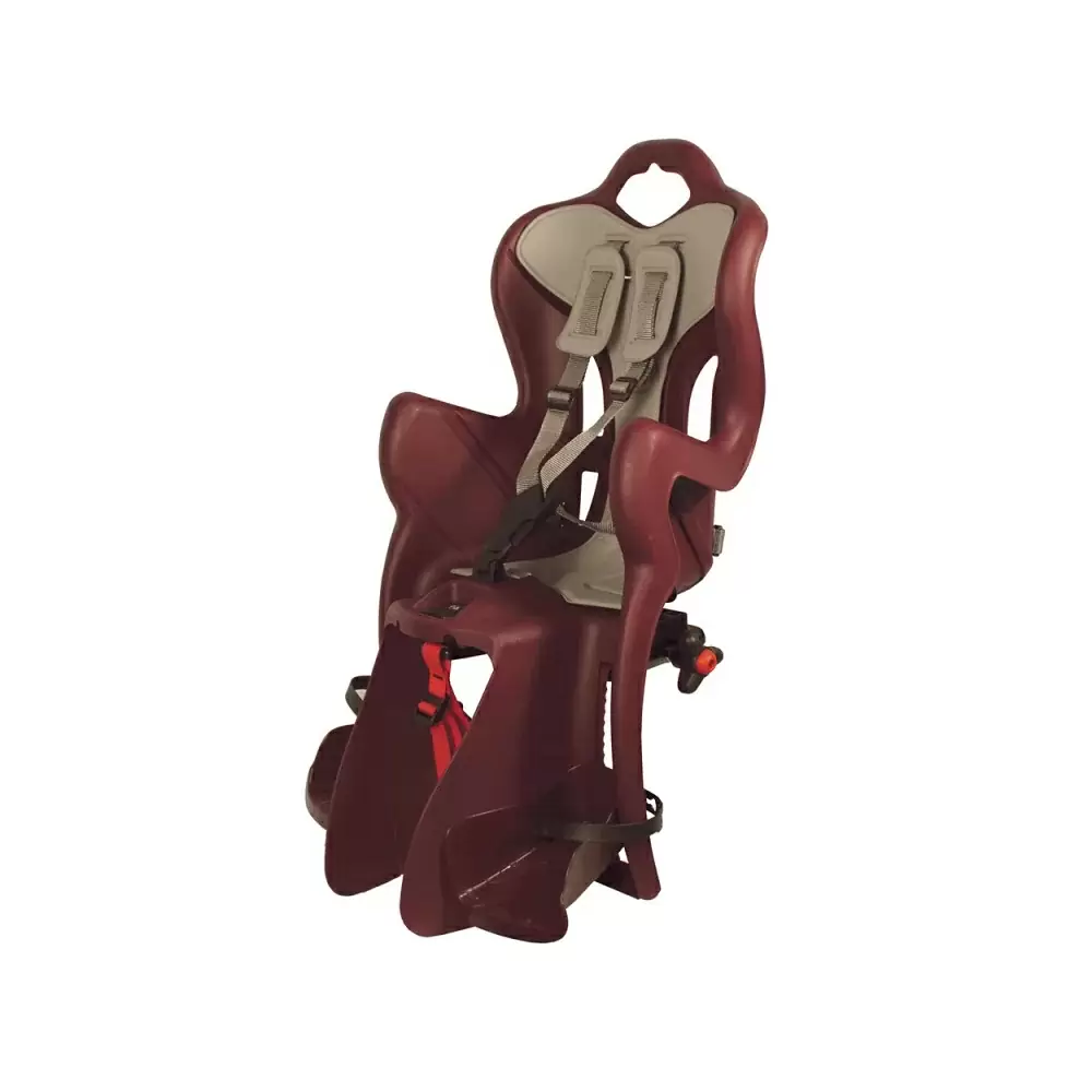 Fixation pour porte-bagages arrière pour siège bébé B-One (pince) 120-185 mm rouge - image
