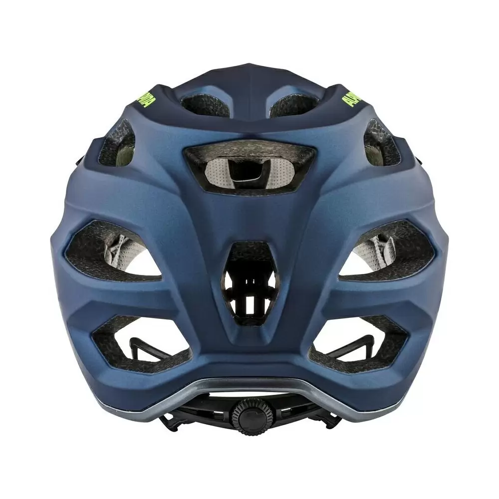 Capacete Carapax 2.0 Azul Escuro/Neon Tamanho M/G (57-62cm) #2