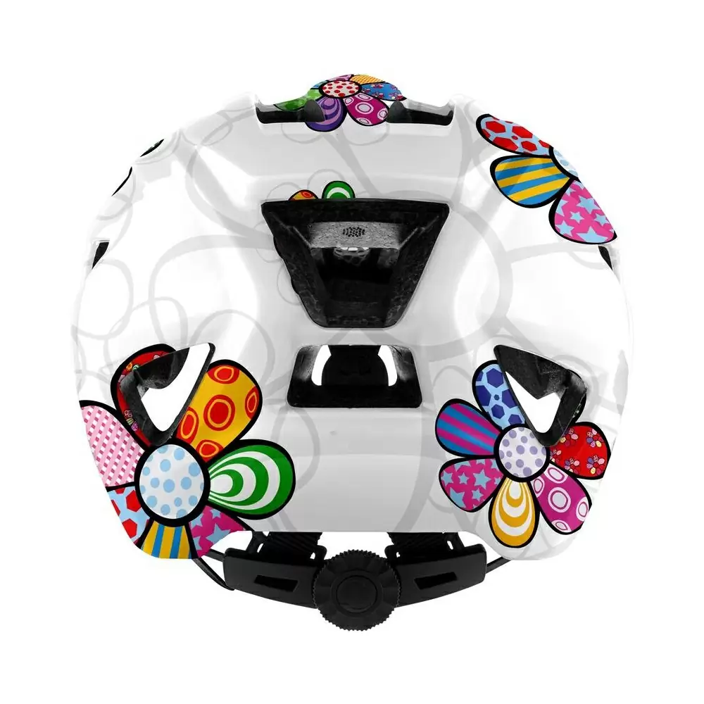 Junior Helmet Pico Pearlwhite/Flower Gloss One Size (50-55cm) #2