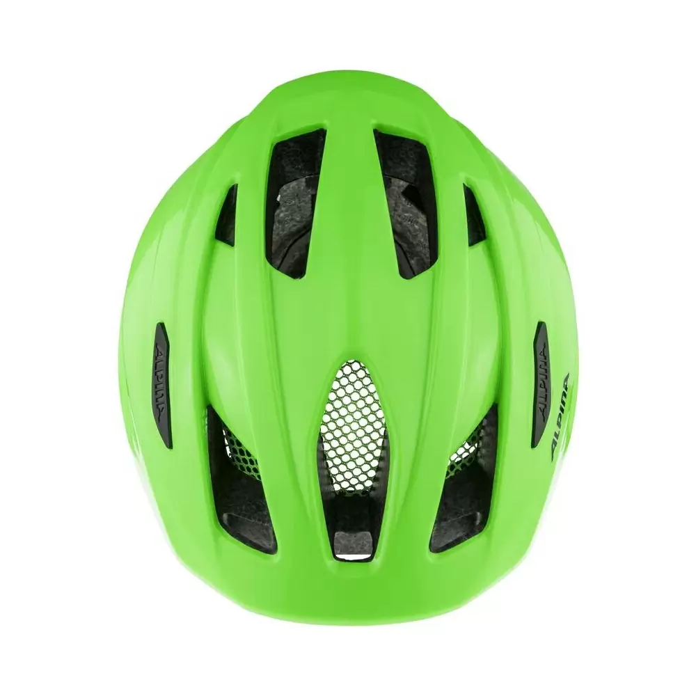 Junior Helm Pico Flash Neongrün glänzend Einheitsgröße (50-55cm) #1