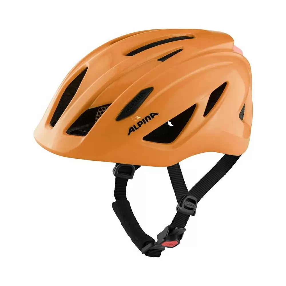 Junior Helmet Pico Flash Neon Orange Gloss One Size (50-55cm) - image
