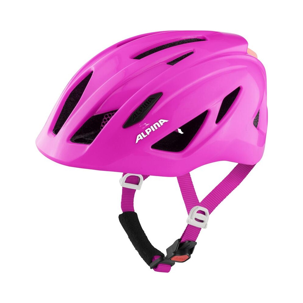 Junior Helmet Pico Flash Pink Gloss One Size (50-55cm)