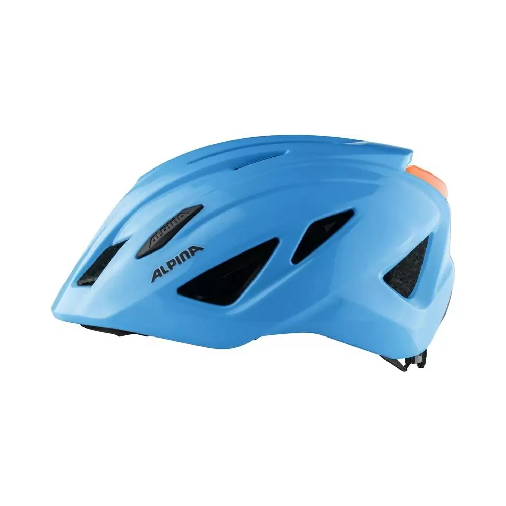 Junior Helm Pico Flash Neonblau glänzend Einheitsgröße (50-55cm) #3