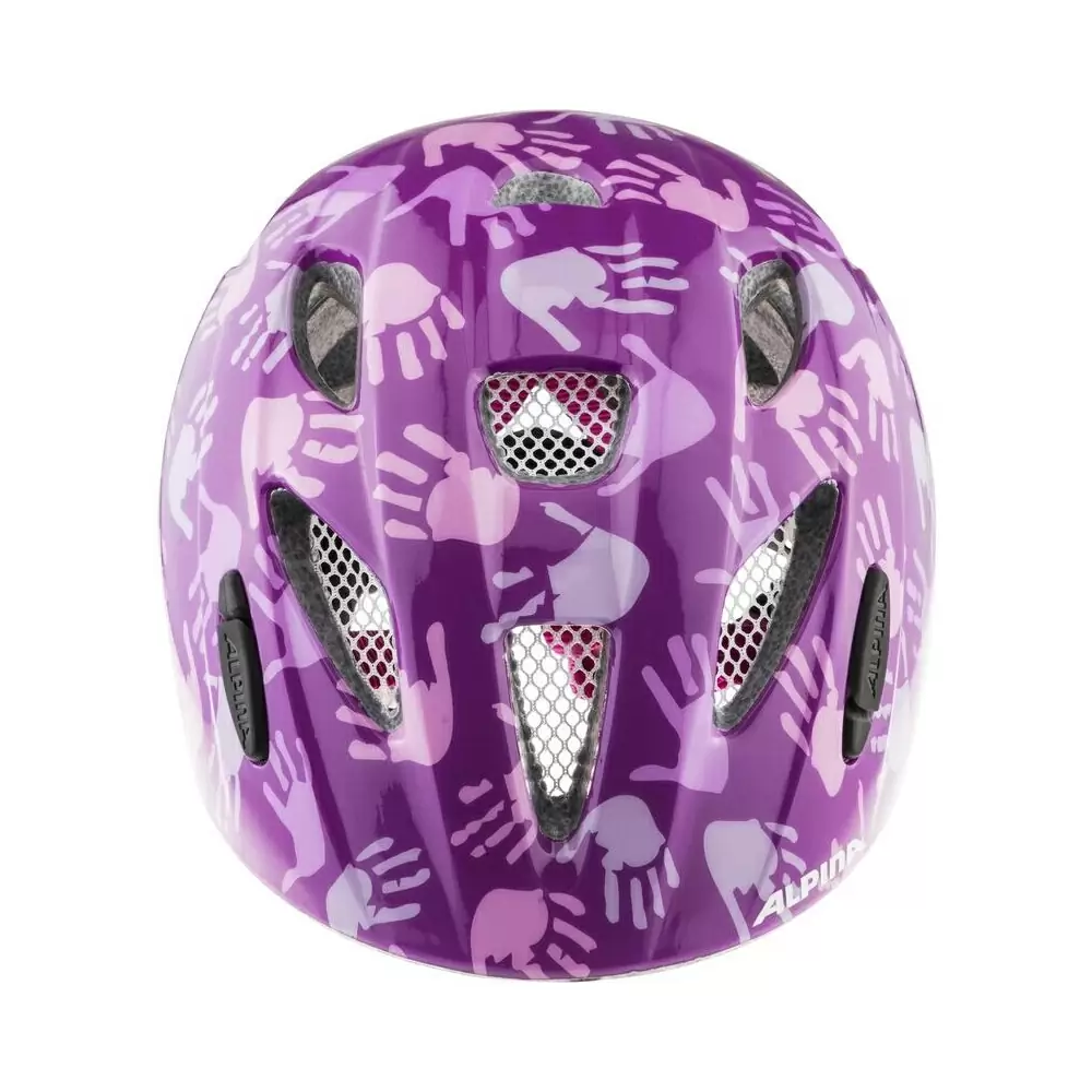 Casco Bambino Ximo Viola Fantasia Mani Taglia M (47-51cm) #1