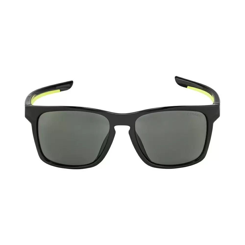 Junior Glasses Flexxy Cool Kids I Black/Neon Yellow / Ceramic Lens Black #1