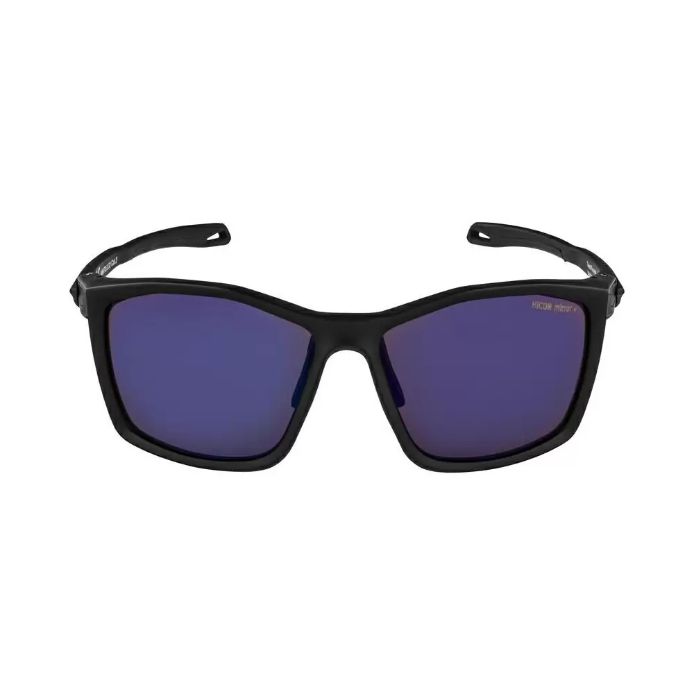 Óculos Twist Five Q-Lite preto fosco / lente espelhada azul #1