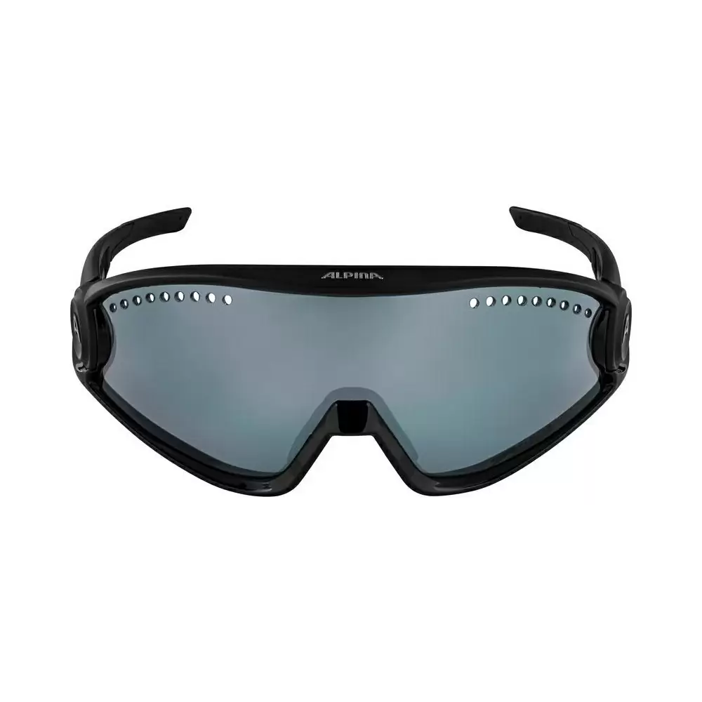 Óculos 5W1NG preto/cerâmica com lentes espelhadas pretas #1