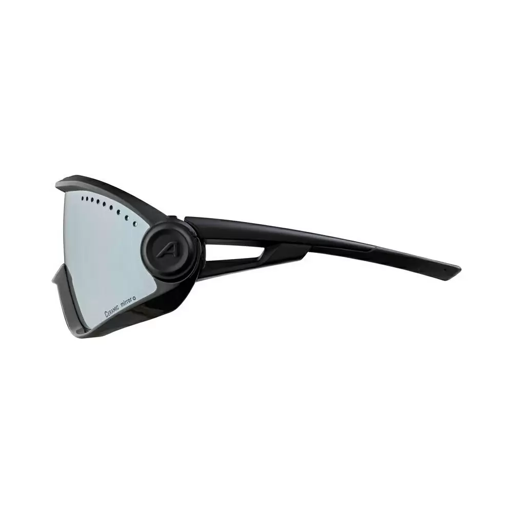 Óculos 5W1NG preto/cerâmica com lentes espelhadas pretas #2